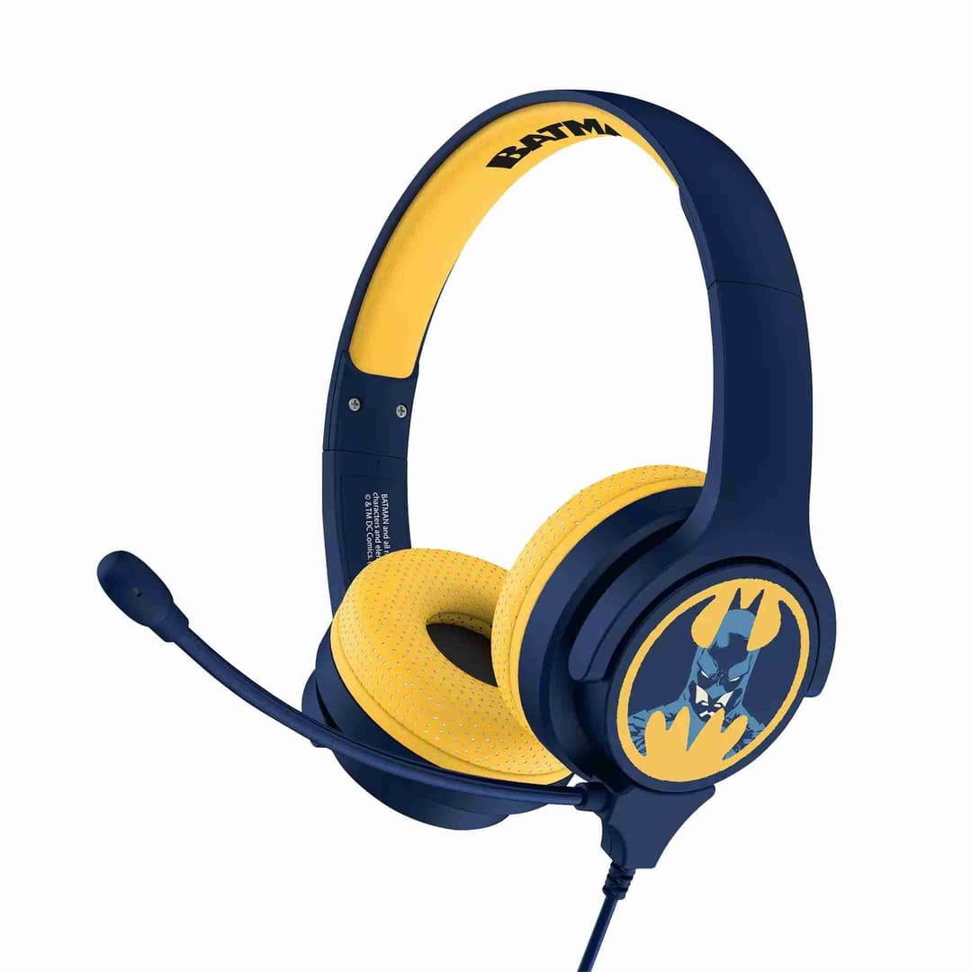 Batman Kid's Interactive Wired Headphones with Microphone - Image 1