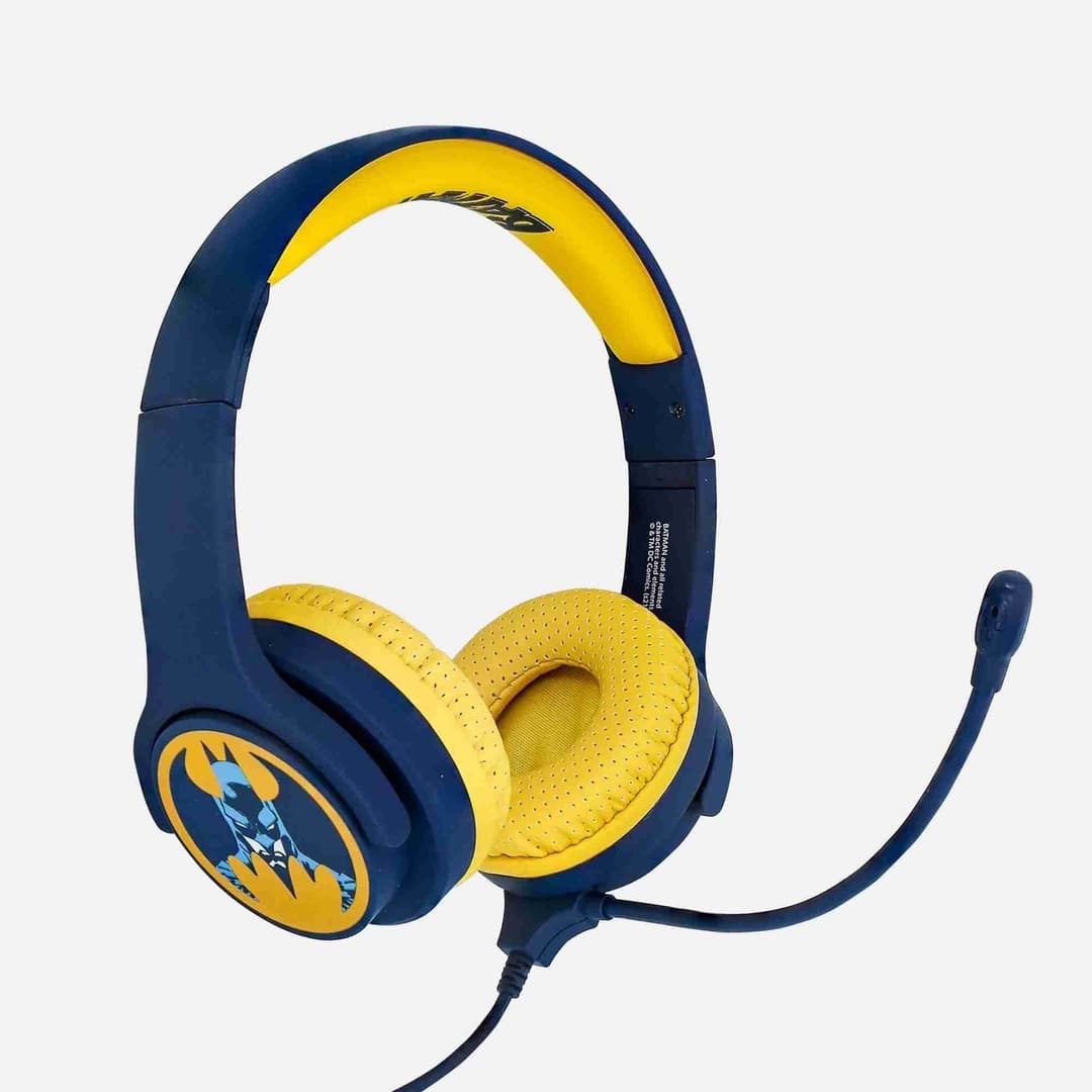 Batman Kid's Interactive Wired Headphones with Microphone - Image 2