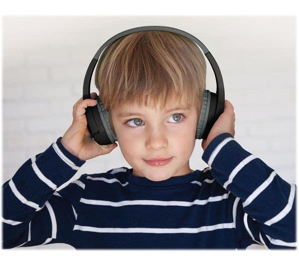 Belkin SoundForm Mini Wireless On-Ear Kids Headphones - Black - Image 6