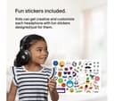 Belkin SoundForm Mini Wireless On-Ear Kids Headphones - Black thumbnail 8