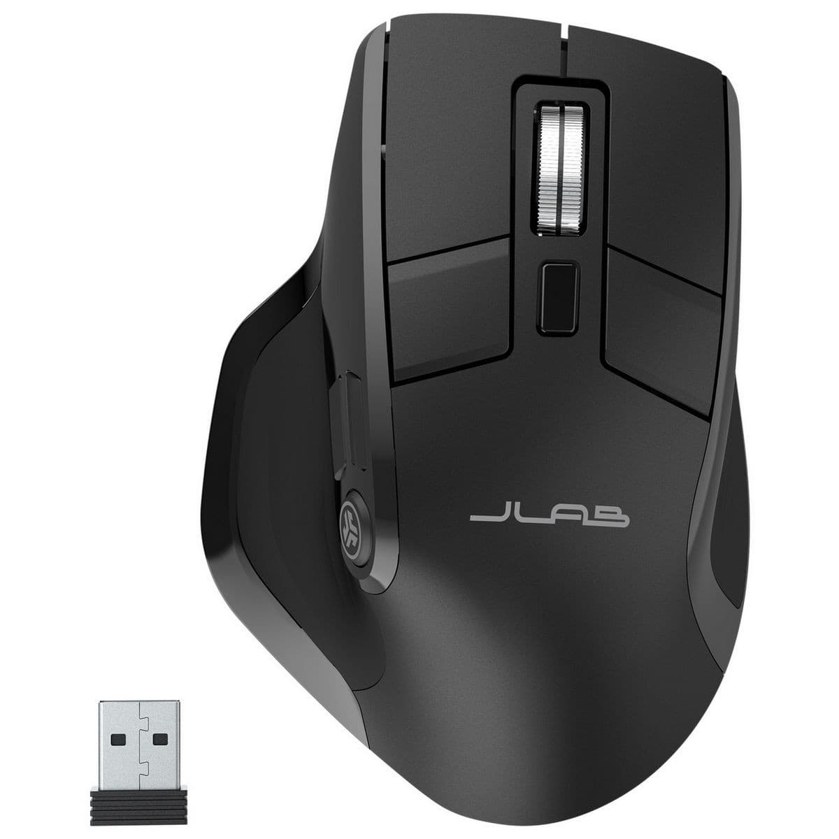 JLab Epic Wireless Bluetooth Ergonomic Mouse - Black