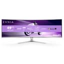 Philips Evnia 49M2C8900/00 48.9 inch 5120 x 1440 Dual QHD QD-OLED FreeSync Premium Pro 240Hz Curved Gaming Monitor - White thumbnail 2