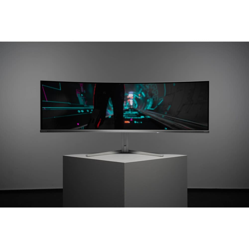 Philips Evnia 49M2C8900/00 48.9 inch 5120 x 1440 Dual QHD QD-OLED FreeSync Premium Pro 240Hz Curved Gaming Monitor - White - Image 6