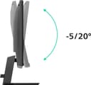 Philips Evnia 27M2N3500NF 27 inch WQHD 2560x1440 IPS Gaming Monitor 144Hz HDR10 Adaptive Sync - Dark Grey thumbnail 5