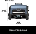 Ninja OG901UK Woodfire Pro Connect XL Electric BBQ Grill & Smoker Black Blue thumbnail 9