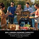 Ninja OG901UK Woodfire Pro Connect XL Electric BBQ Grill & Smoker Black Blue thumbnail 10