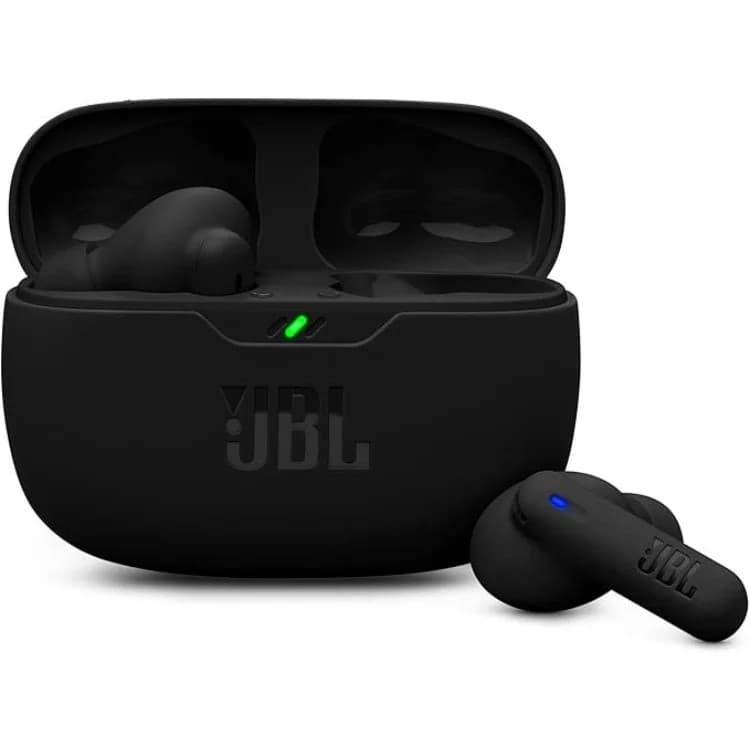 JBL Wave Beam 2 True Wireless Noise Cancelling Earbuds - Black - Image 1