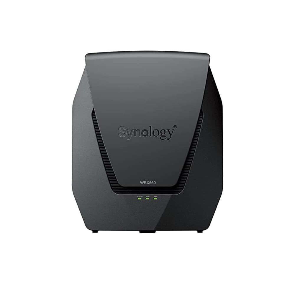 Synology WRX560 Gigabit Ethernet Dual-Band Wi-Fi 6 Router - Black