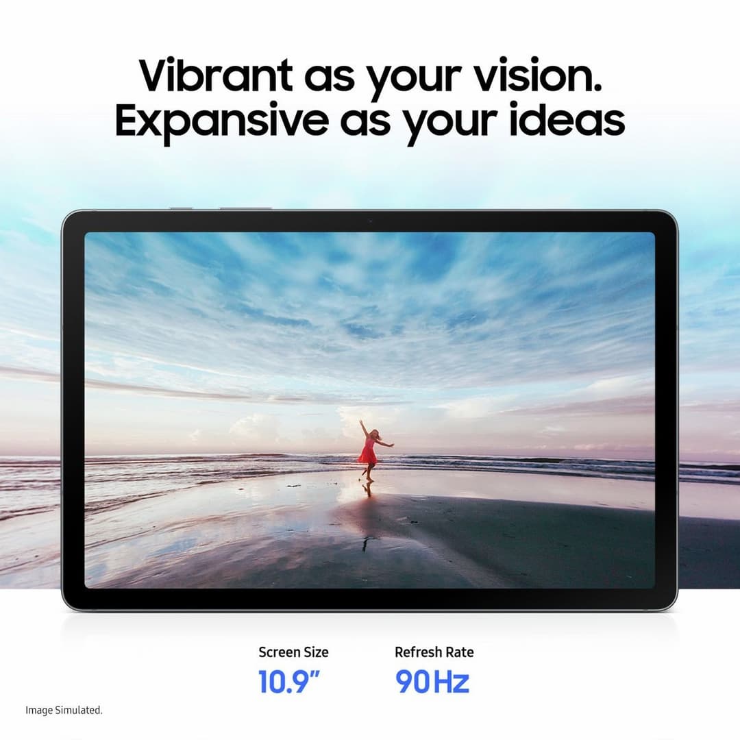 Samsung Galaxy Tab S10 Lite 10.9 Inch 128GB WiFi Tablet - Silver - Image 2