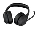 Jabra Evolve2 55 MS Stereo Wireless On-Ear Headset with Charging Stand - Bluetooth, ANC, USB-C, Black - Optimised for Microsoft Teams thumbnail 4