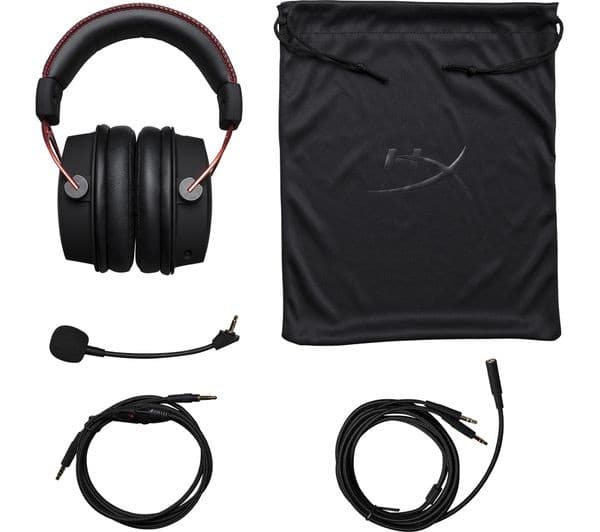 HyperX Cloud Alpha Headphones Black & Red - Image 6