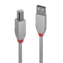 Lindy 1m USB 2.0 Type A to B Cable, Anthra Line, Grey thumbnail 1