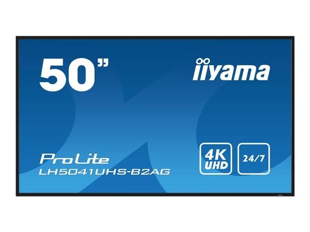 iiyama ProLite LH5041UHS-B2AG 50" LED-backlit LCD display - 4K - for digital signage - Image 2