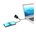 PORT DESIGNS PORT Connect 45W 2-Port GaN USB Wall Charger Black thumbnail 3