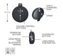 Ultimate Ears MINIROLL Portable Bluetooth Speaker IP67 - Black thumbnail 7
