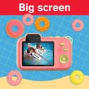 AgfaPhoto Realikids Waterproof 2 Kids Camera 12MP HD - Red thumbnail 2
