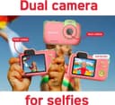 AgfaPhoto Realikids Waterproof 2 Kids Camera 12MP HD - Red thumbnail 4