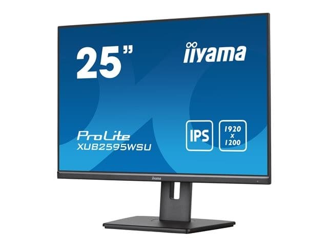 IIYAMA ProLite 25" XUB2595WSU 1920x1200 Black - Image 3