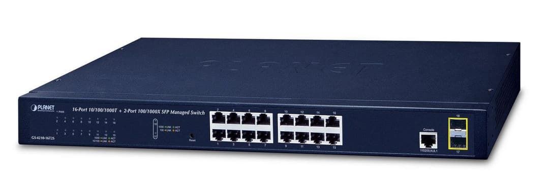 IPv4/IPv6, 16-P 10/100/1000Bas - Image 1