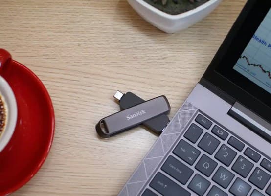 SanDisk Extreme PRO Dual Drive USB-C / USB-A 1TB - Black - Image 5