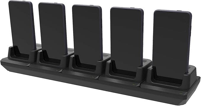 KOAMTAC 5-Slot Charging Cradle for Samsung Galaxy XCover Pro Smartphone Dock - Image 1