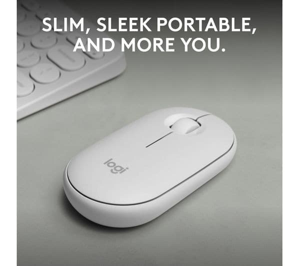 Logitech Pebble 2 M350S Wireless Mouse White - Image 2