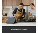 Logitech Rugged Folio Keyboard Case 920-011206 for iPad 10.9-inch (10th Gen & A16) - Graphite thumbnail 6