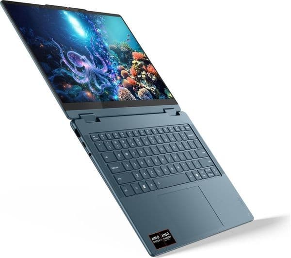 LENOVO Yoga 7 14" 2-in-1 AMD Ryzen AI 7 24GB 1TB Tidal Teal - Image 4