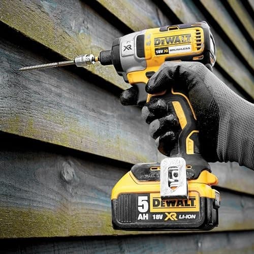 DEWALT 18V XR Brushless Impact Driver 205Nm 3 Speed 2 x 5Ah - Yellow and Black - Image 2