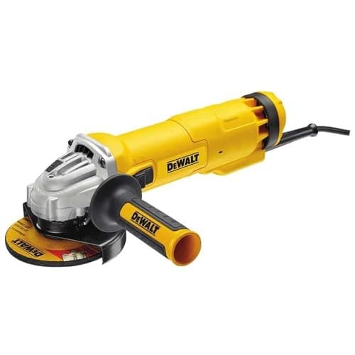 DEWALT 1010W 115mm Angle Grinder 11000RPM Anti-Vibration Handle Kit Box - Yellow - Image 4