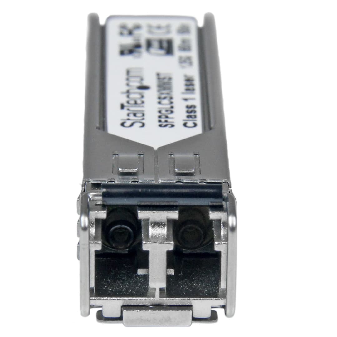StarTech.com Cisco GLC-SX-MM Compatible SFP Transceiver Module - 1000BASE-SX~Cisco GLC-SX-MM Compatible SFP Module - 1000BASE-SX - 1GbE Multimode Fiber MMF Optic Transceiver - 1GE Gigabit Ethernet SFP - LC 550m - 850nm - Cisco IE3400, IE3300, IE3200 - Image 3