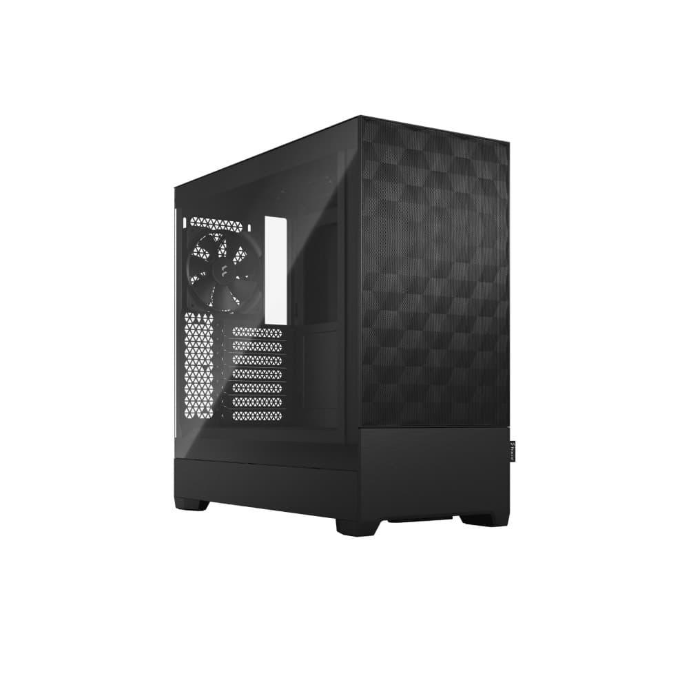 Fractal Design Pop Air ATX Tempered Glass Mid Tower PC Case - Black