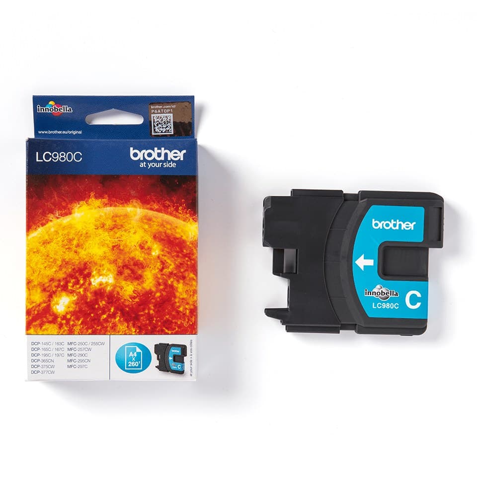 Brother LC980 Original Ink Cartridge - Cyan - Image 3