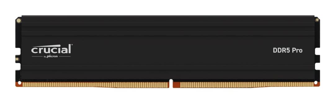 Crucial Pro CP32G56C46U5 Memory Module 32 GB (1 x 32 GB) DDR5-5600 CL46 288-pin UDIMM - Image 1