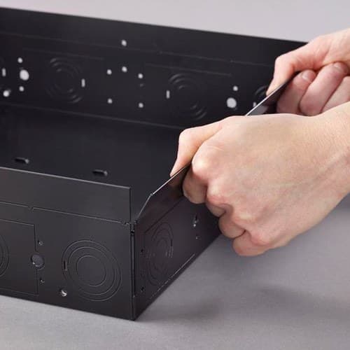 Chief PAC526FW, Large In-Wall Storage Box with White Flange - Image 2