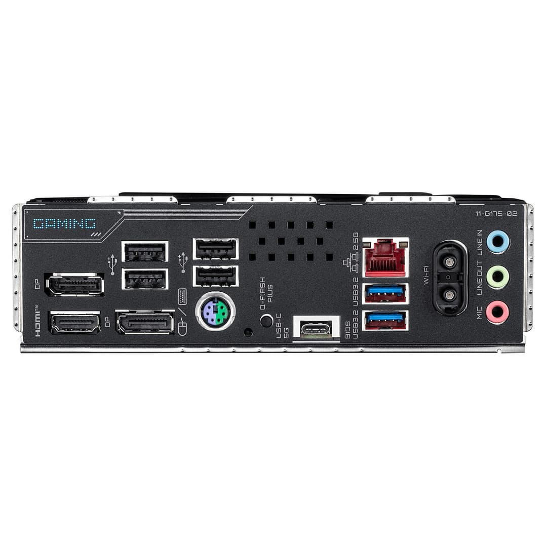 GIGABYTE B840M GAMING X WIFI6E AMD B840 AM5 Micro-ATX Motherboard - AMD Ryzen 9000/8000/7000 CPUs, 8+2+2 Phases VRM, up to 8200MHz DDR5 (O.C.), 2x PCIe 4.0 M.2, Wi-Fi 6E, 2.5GbE LAN, USB 3.2 Gen 1 - Image 4