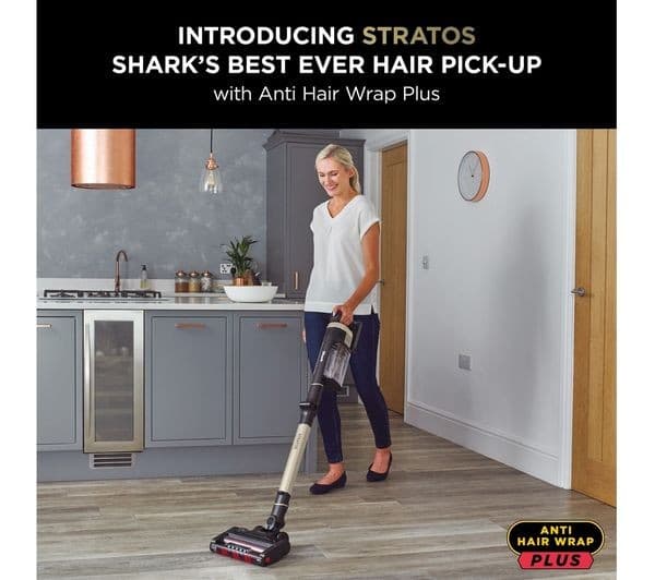 Shark Stratos Anti Hair Wrap Plus with Pet Tool IZ400UKT Cordless Vacuum Cleaner Copper - Image 3