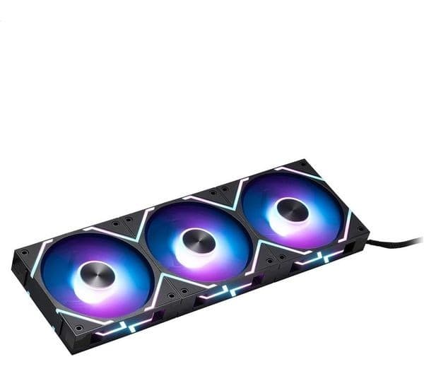 MSI MPG EZ120 ARGB 120mm Case Fan Triple Pack Black