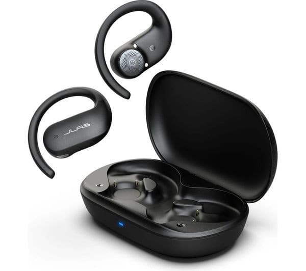JLab JBuds Open Sport Wireless Bluetooth Open-Ear Earbuds - Black - Image 5