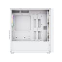 Vida Lucid Micro-ATX Tower ARGB Tempered Glass Gaming PC Case - White thumbnail 7