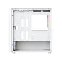 Vida Lucid Micro-ATX Tower ARGB Tempered Glass Gaming PC Case - White thumbnail 8