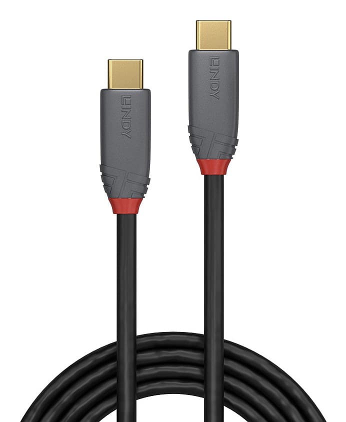 Lindy 36908 USB cable USB 3.2 Gen 2 (3.1 Gen 2) 5 m USB C 10 Gbit/s 100 W Black - Image 2
