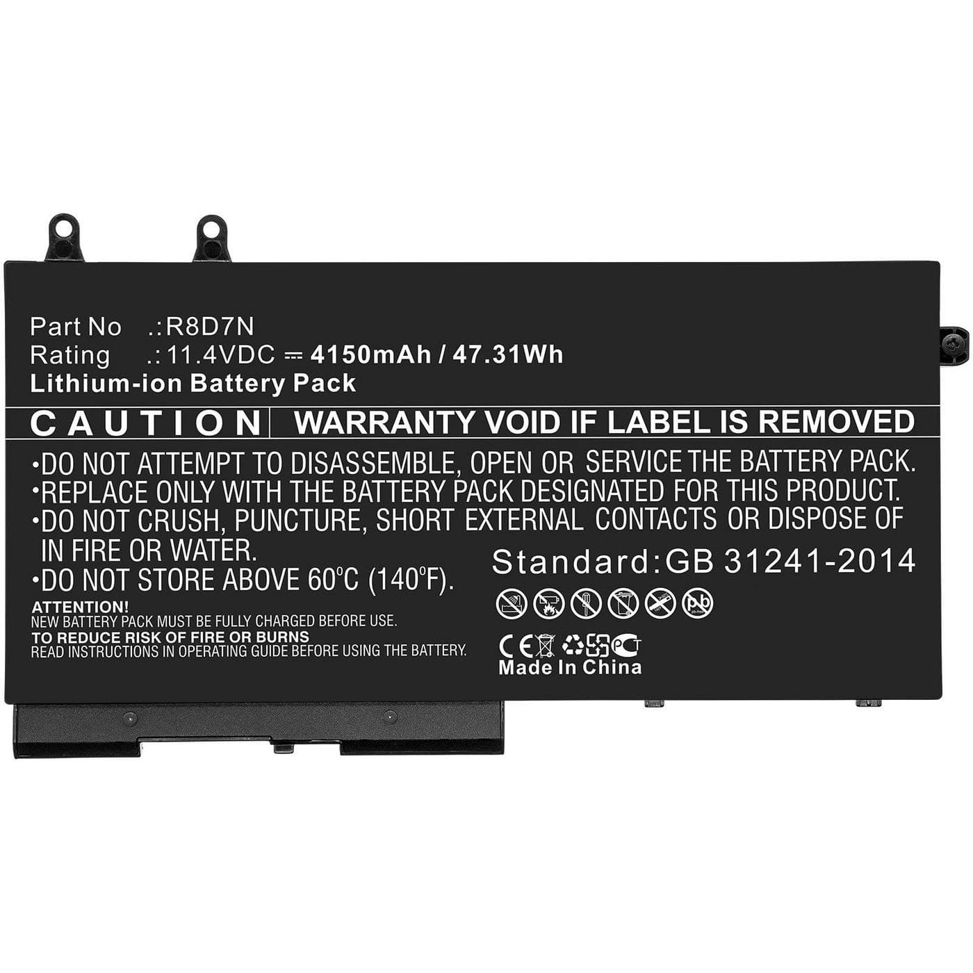 Laptop Battery for Dell