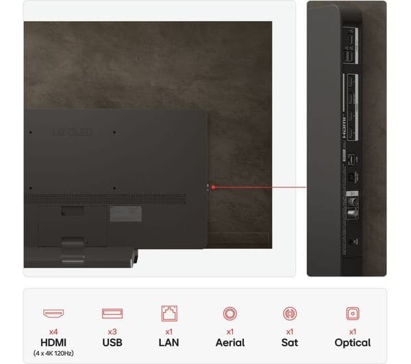 LG C5 OLED evo 4K Smart TV (2025) - 55-inch (OLED55C56LB) - Image 6