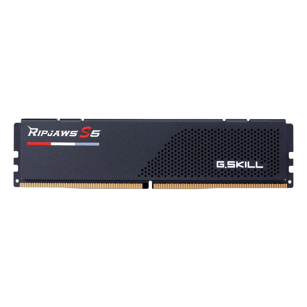 G.Skill Ripjaws S5 32GB (2 x 16GB) DDR5 6000MHz CL32 Memory Kit (F5-6000J3238F16GX2-RS5K) - Black - Image 1