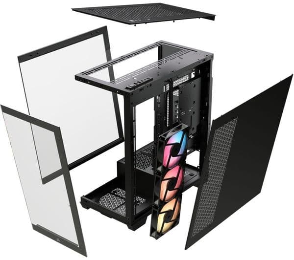 Corsair 3500X RS-R ARGB ATX Mid-Tower PC Case Black - Image 9