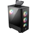 MSI MAG FORGE 112R ATX Mid-Tower PC Case with 4 x 120mm ARGB Fans, Tempered Glass - Black thumbnail 3