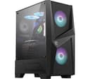 MSI MAG FORGE 112R ATX Mid-Tower PC Case with 4 x 120mm ARGB Fans, Tempered Glass - Black thumbnail 7