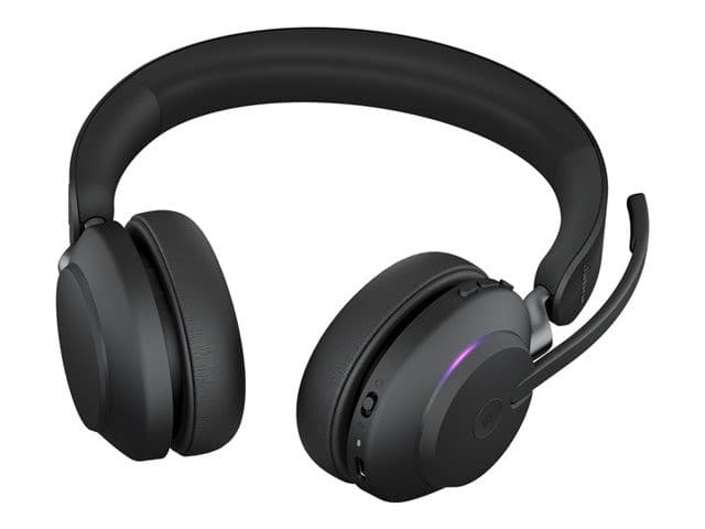 Jabra Evolve2 65 MS Stereo - headset - USB-A - with charging stand - Image 3