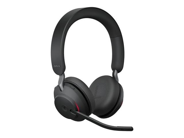 Jabra Evolve2 65 MS Stereo - headset - USB-A - with charging stand - Image 6
